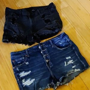 American Eagle jean shorts